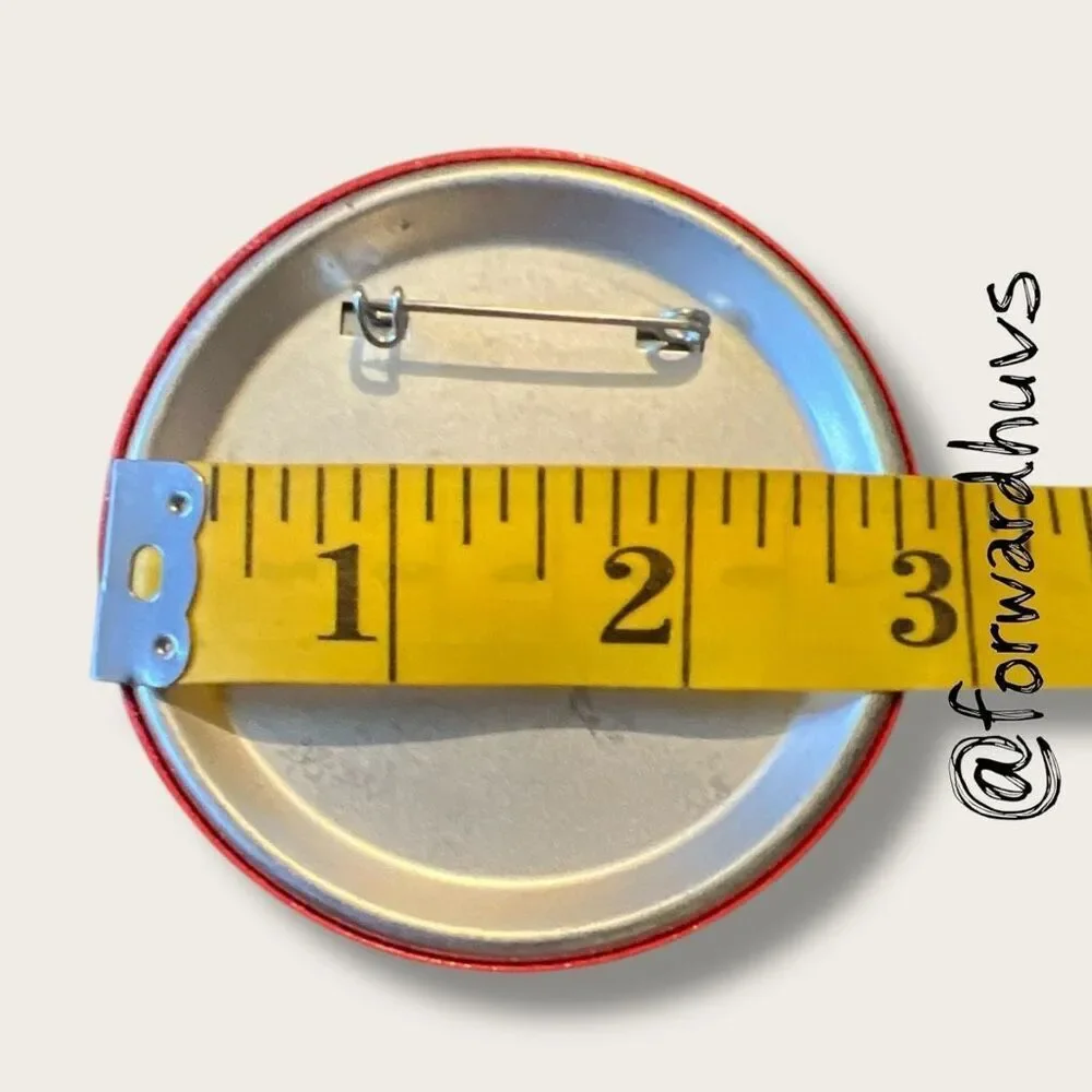 Johnny’s Hideaway Button – “I Love Johnny’s Hideaway” – 2.25” – Red & White